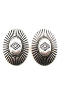 CONCHO POST EARRINGS