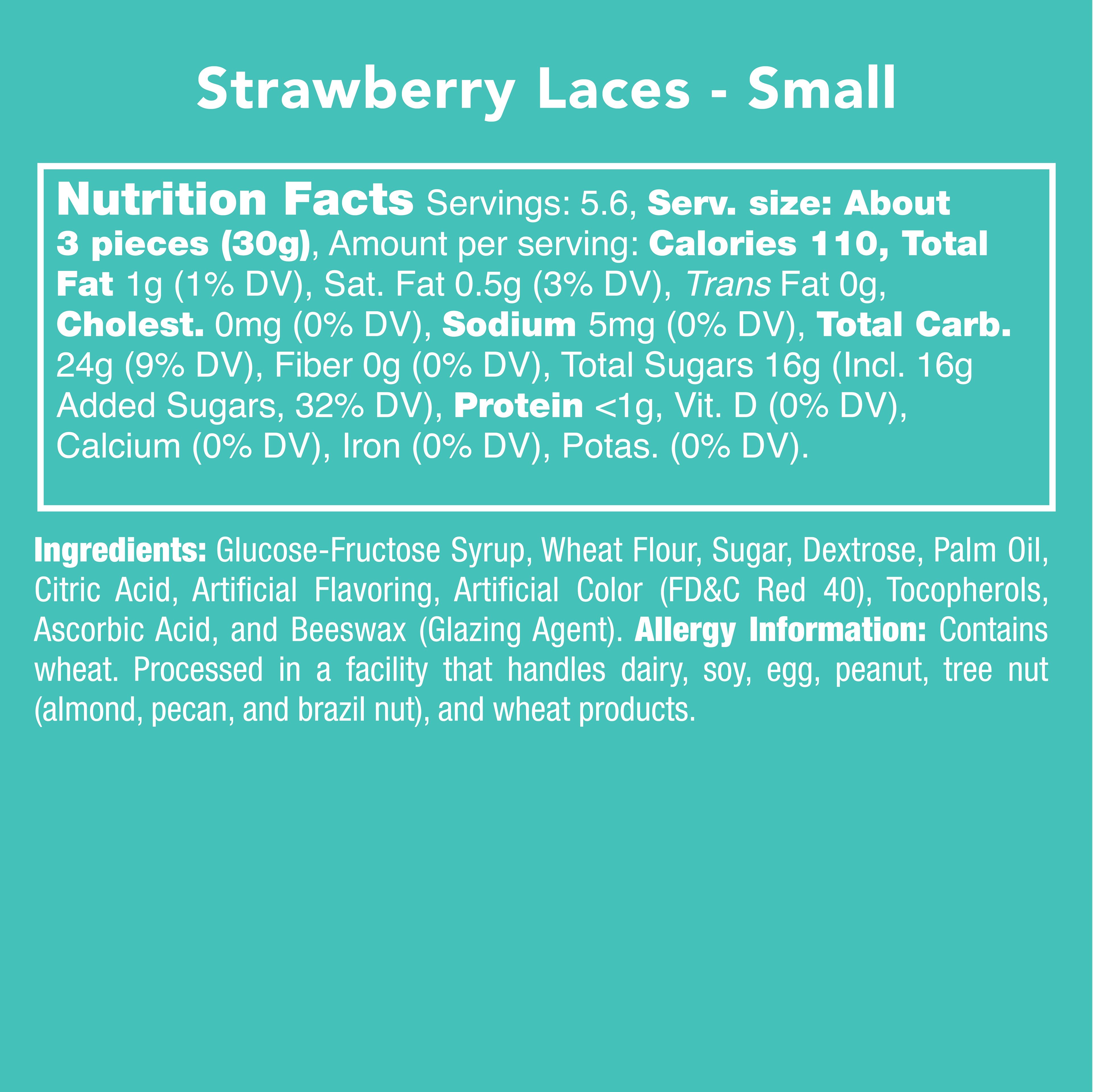 Licorice Strawberry Laces