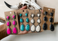 3 TIERED EARRINGS