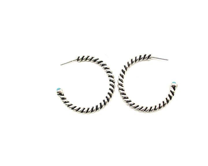 Cord Wire Hoop Earring