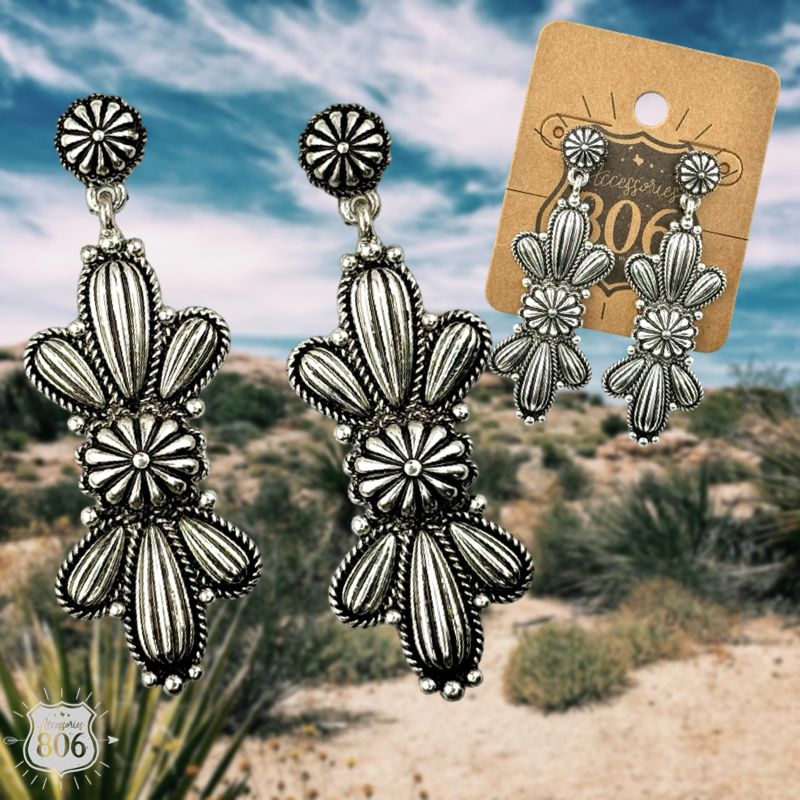 Butterfly Concho Earrings