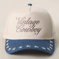 VINTAGE COWBOY TRUCKER HAT