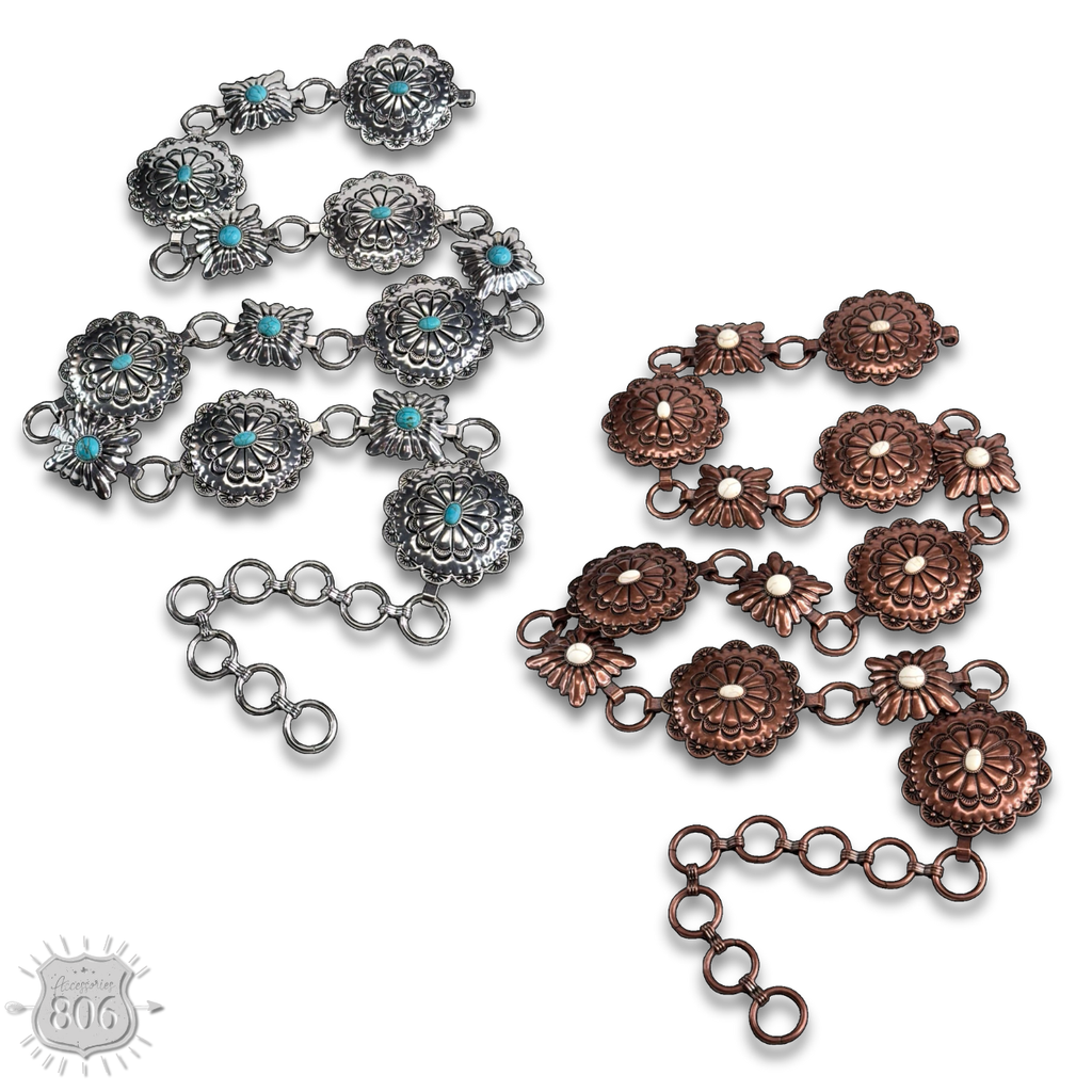 COWGIRL CORSAGE CONCHO