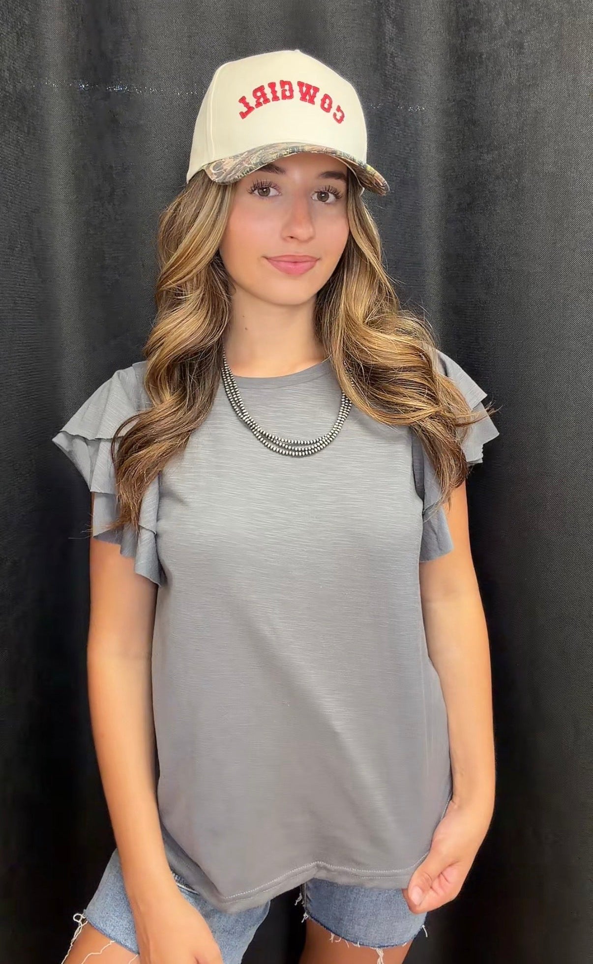 Ruffle Some Feathers Top