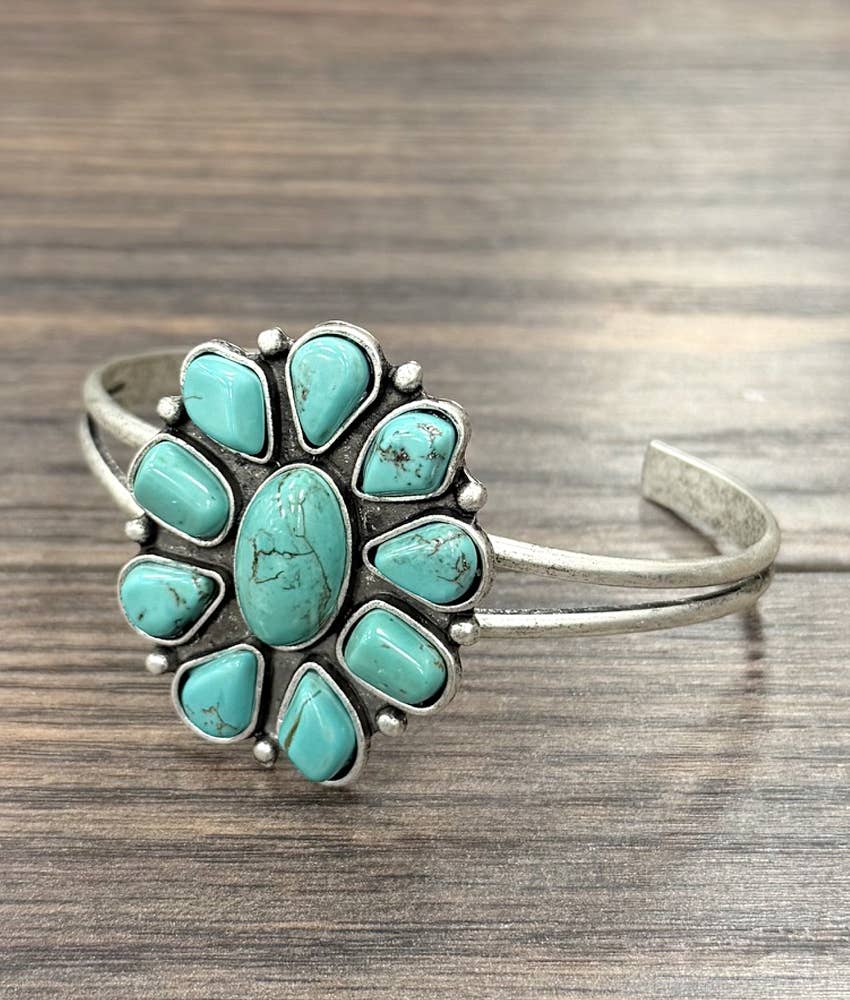 Western Brass Cuff Bracelet