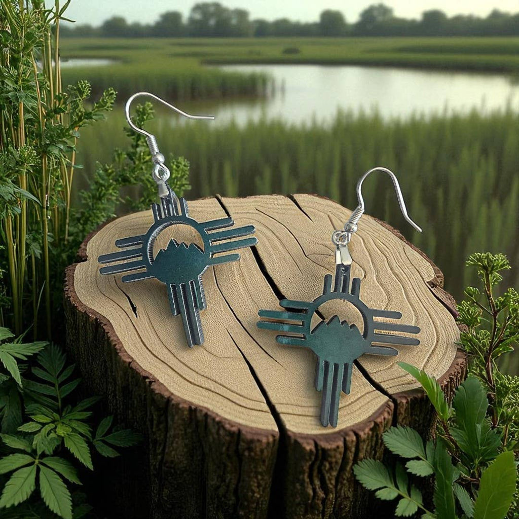 NM Zia Mountain Earrings
