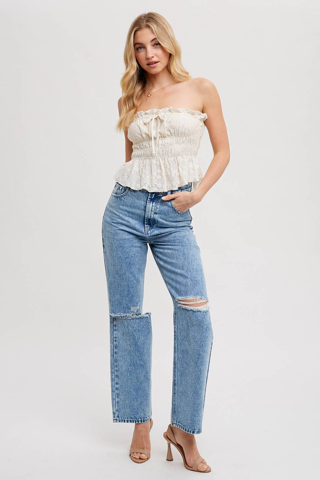 LACED & LOADED TUBE TOP