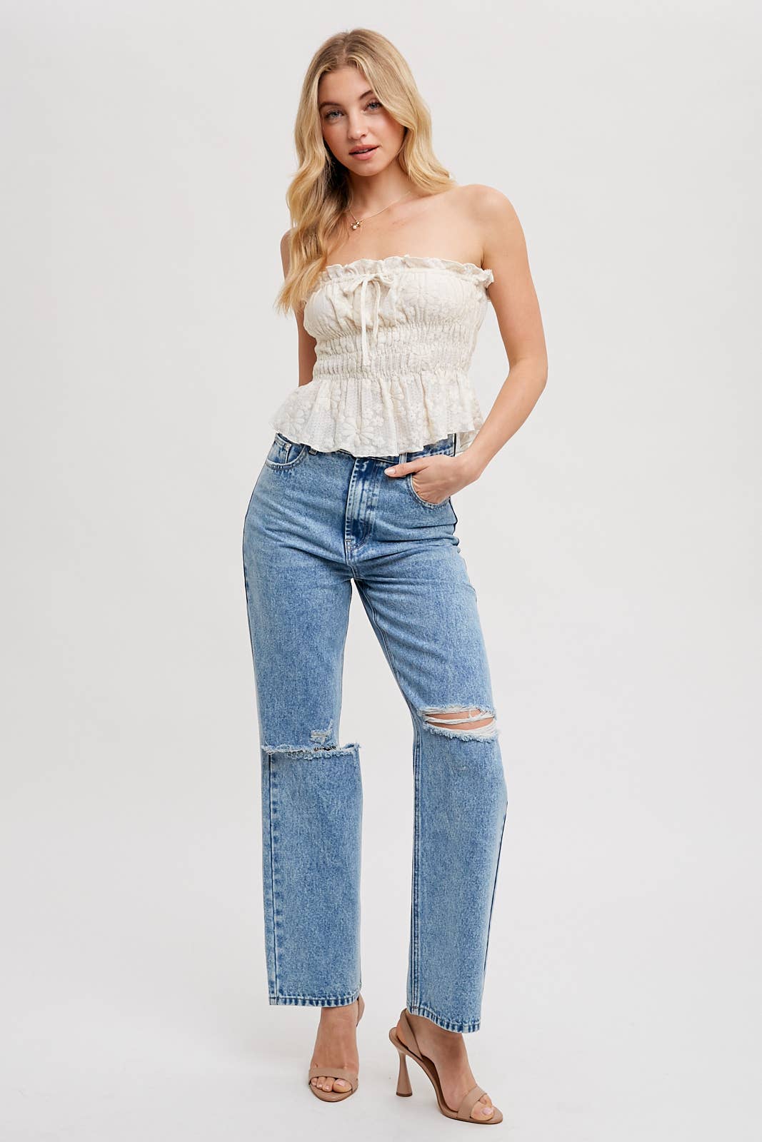 LACED & LOADED TUBE TOP