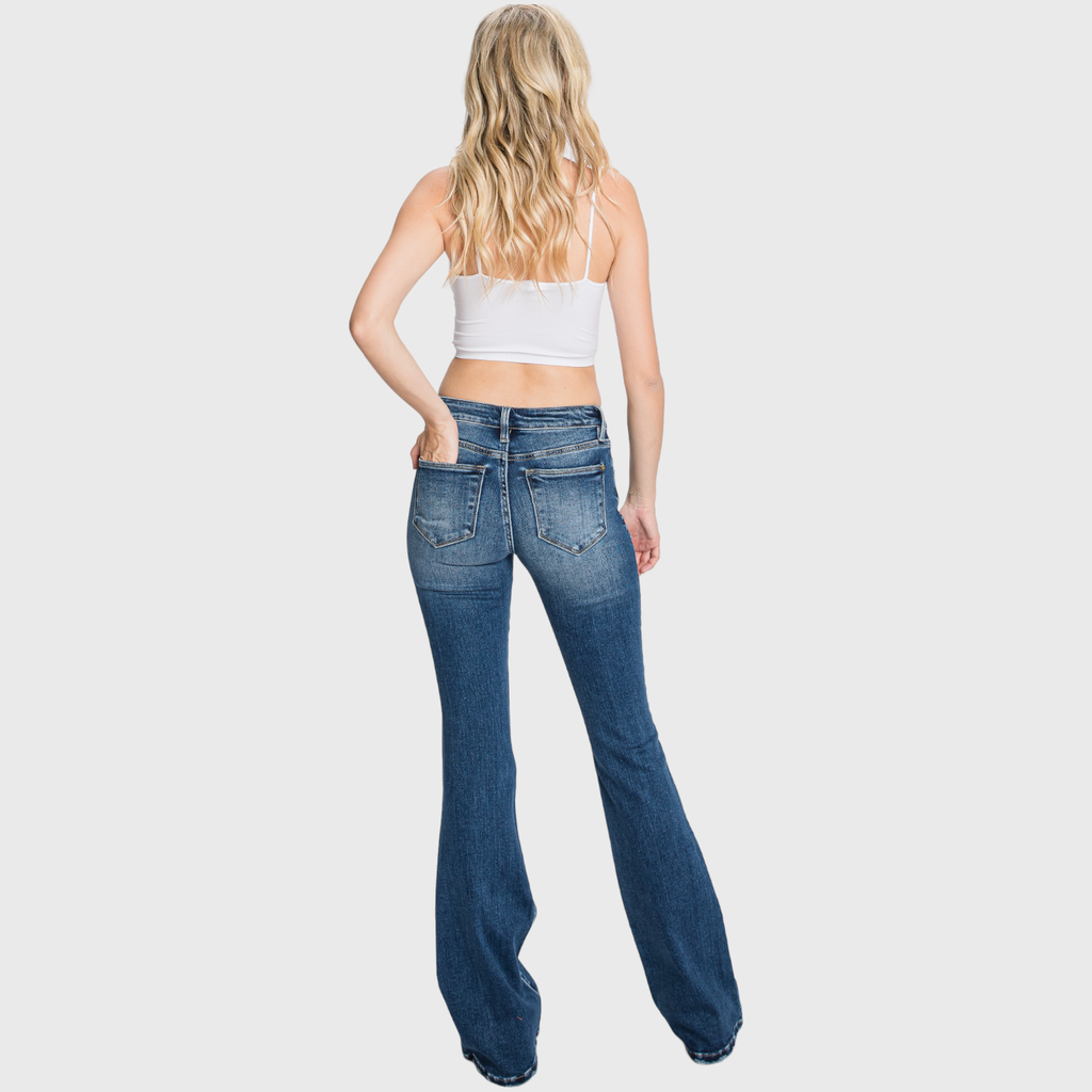 Cute as a Button Fly Denim