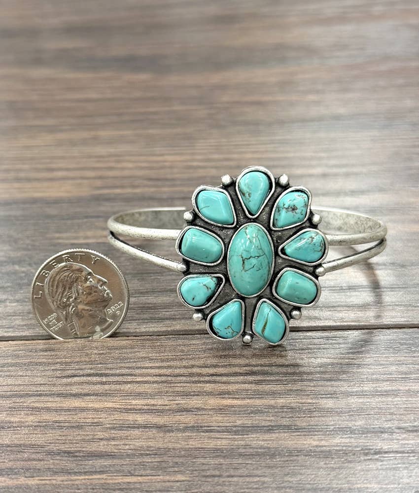 Western Brass Cuff Bracelet