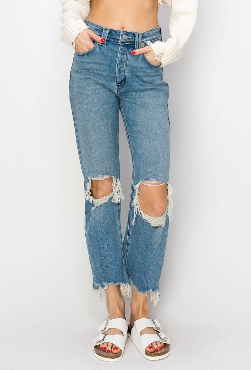 ULTRA HIGH RISE WIDE JEANS