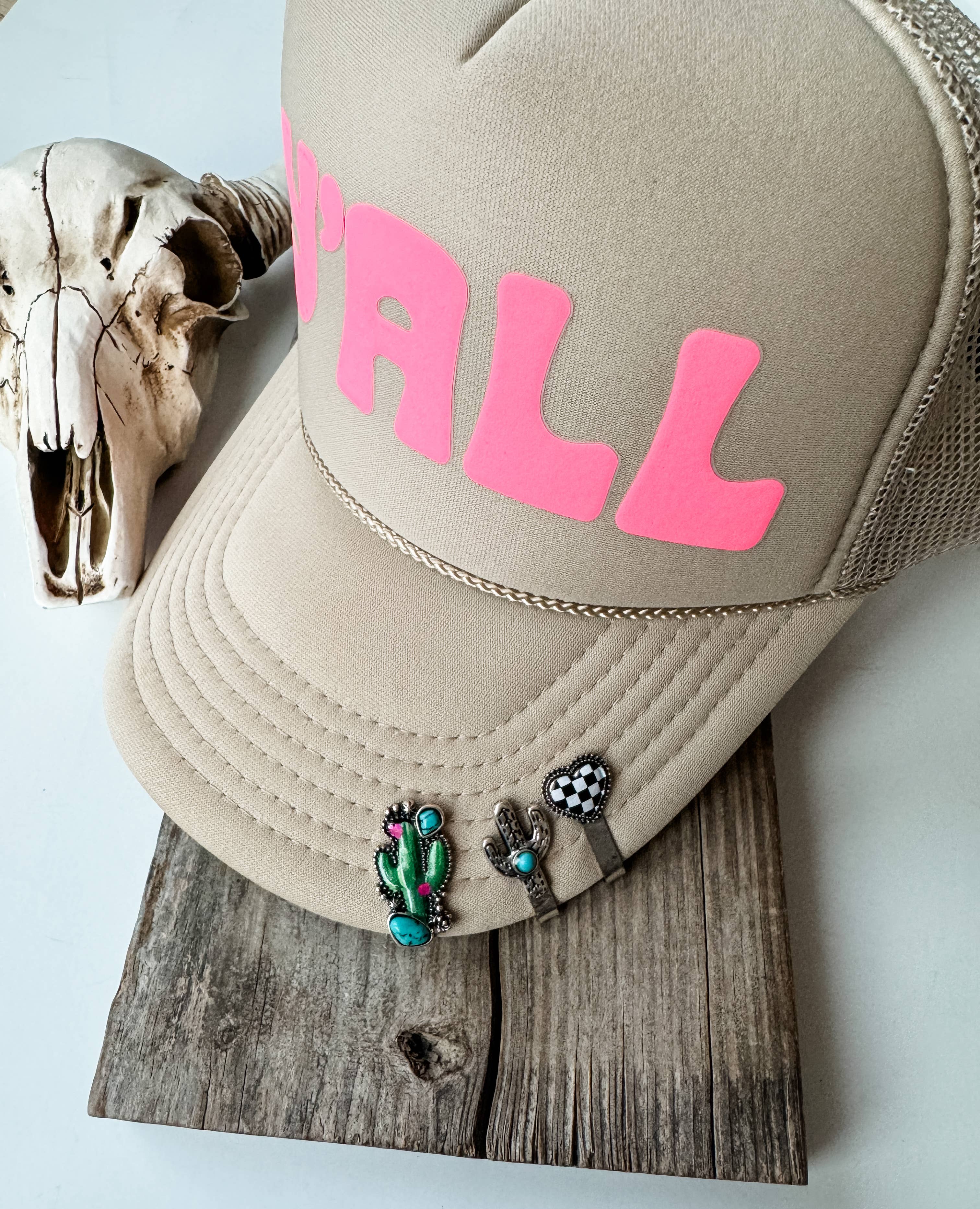 Hat Charm Clips 