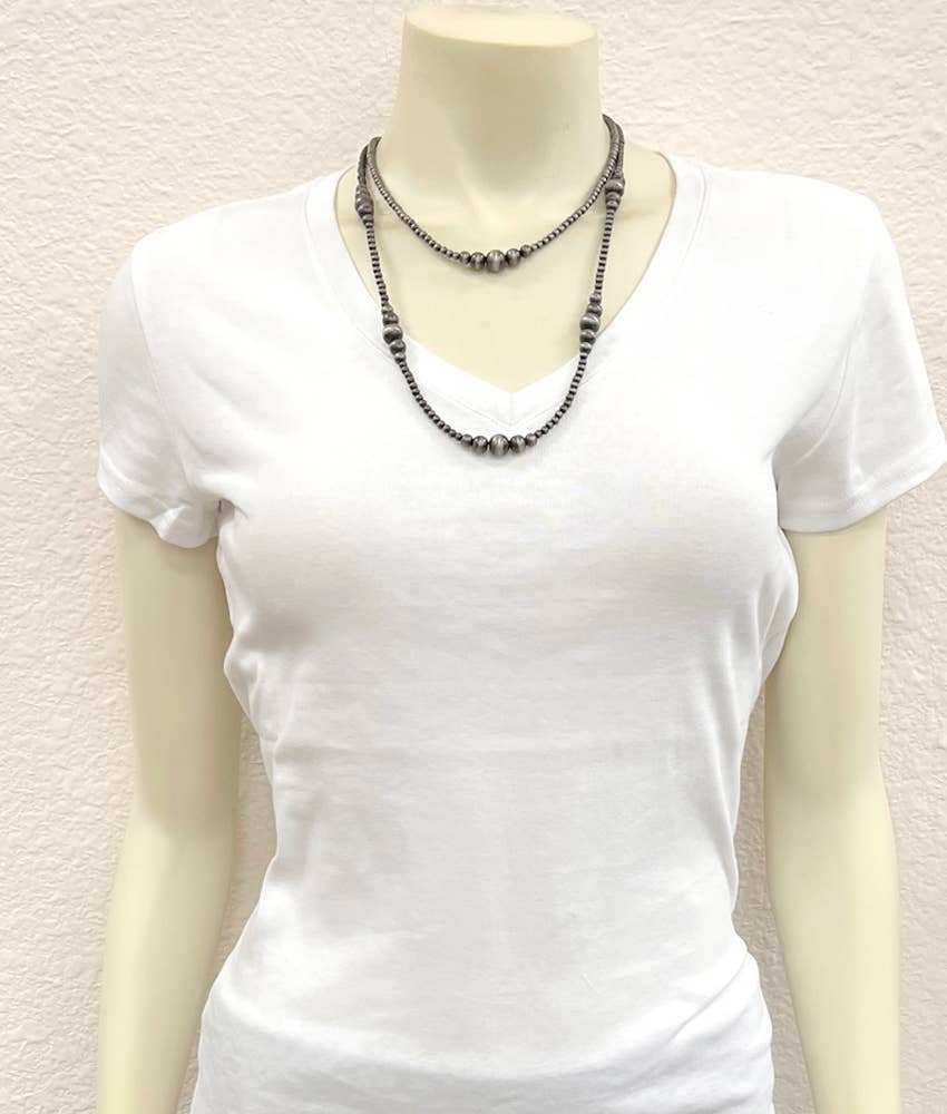 22" Bead 2Strand Necklace