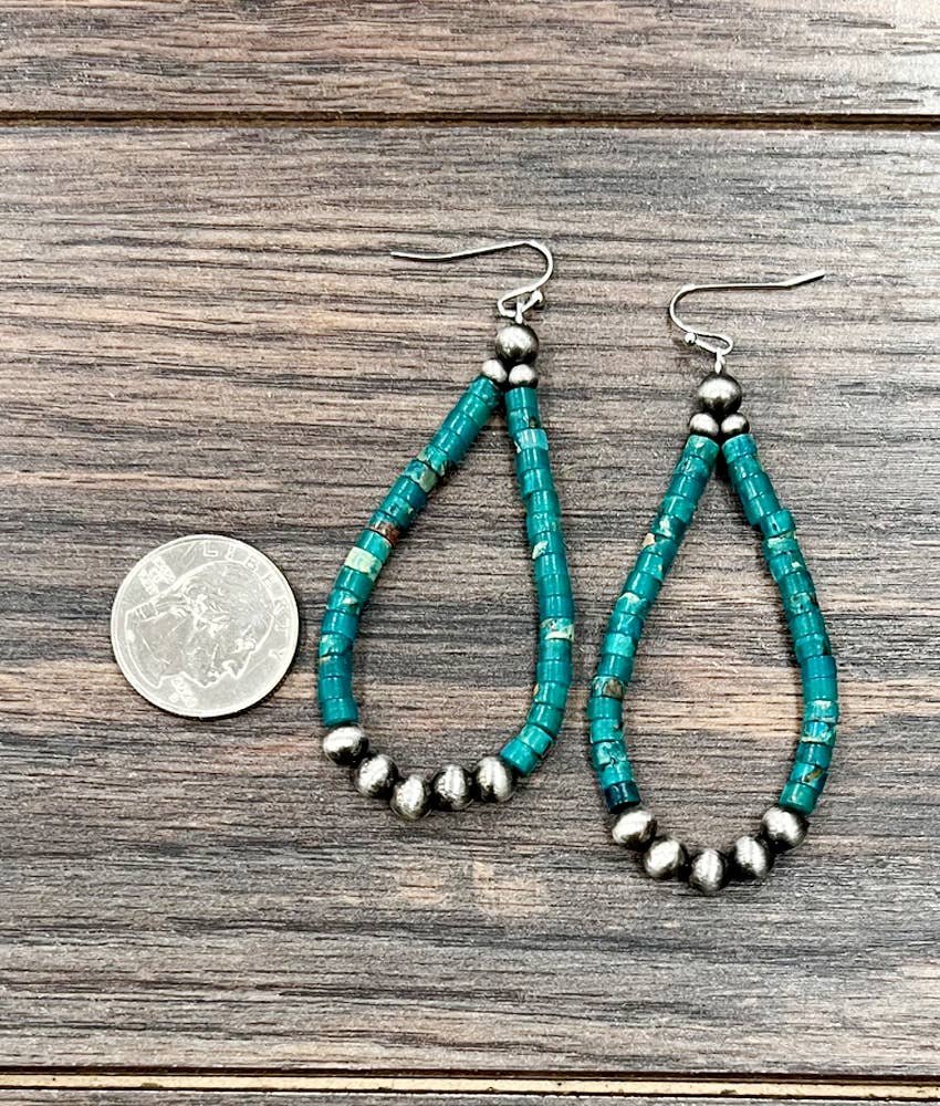 2.5" 4mm Gemstone Earrings