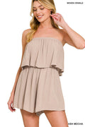 Beige Behavior Romper