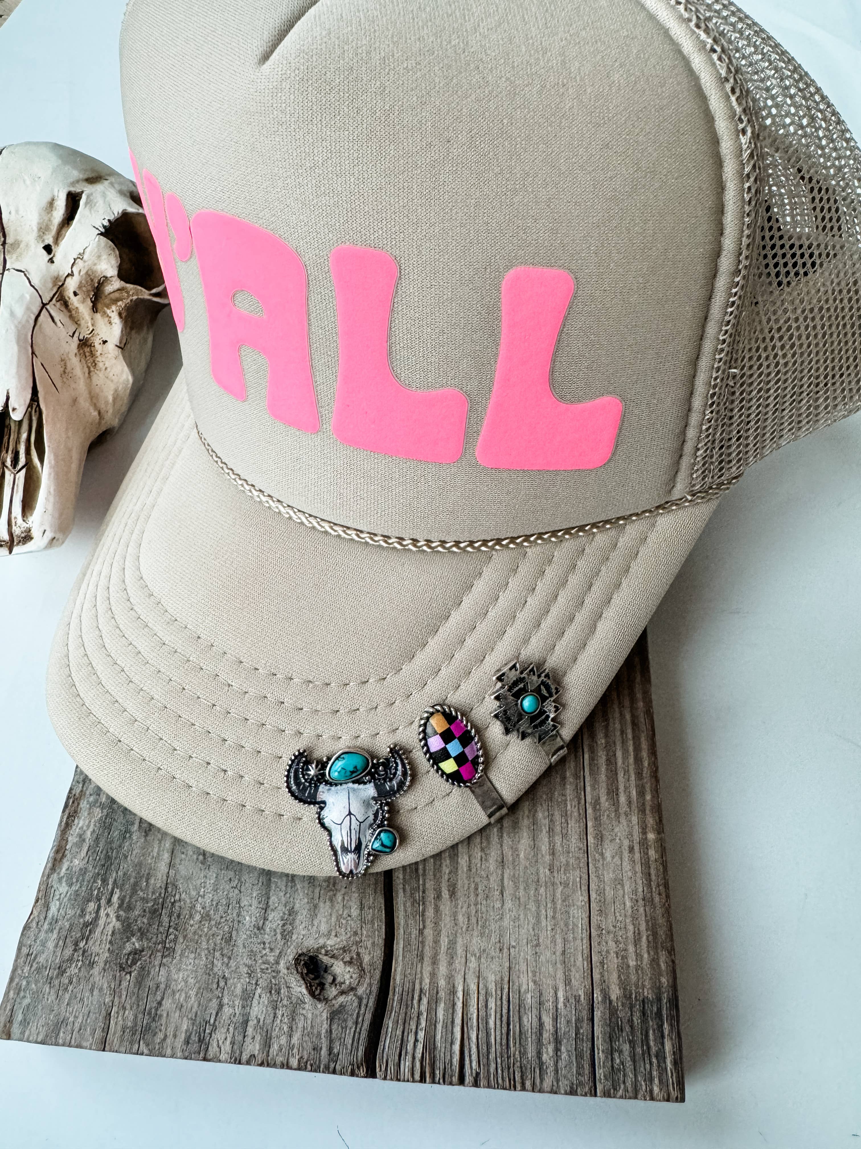 Hat Charm Clips 