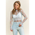 LACEY MESH L/S
