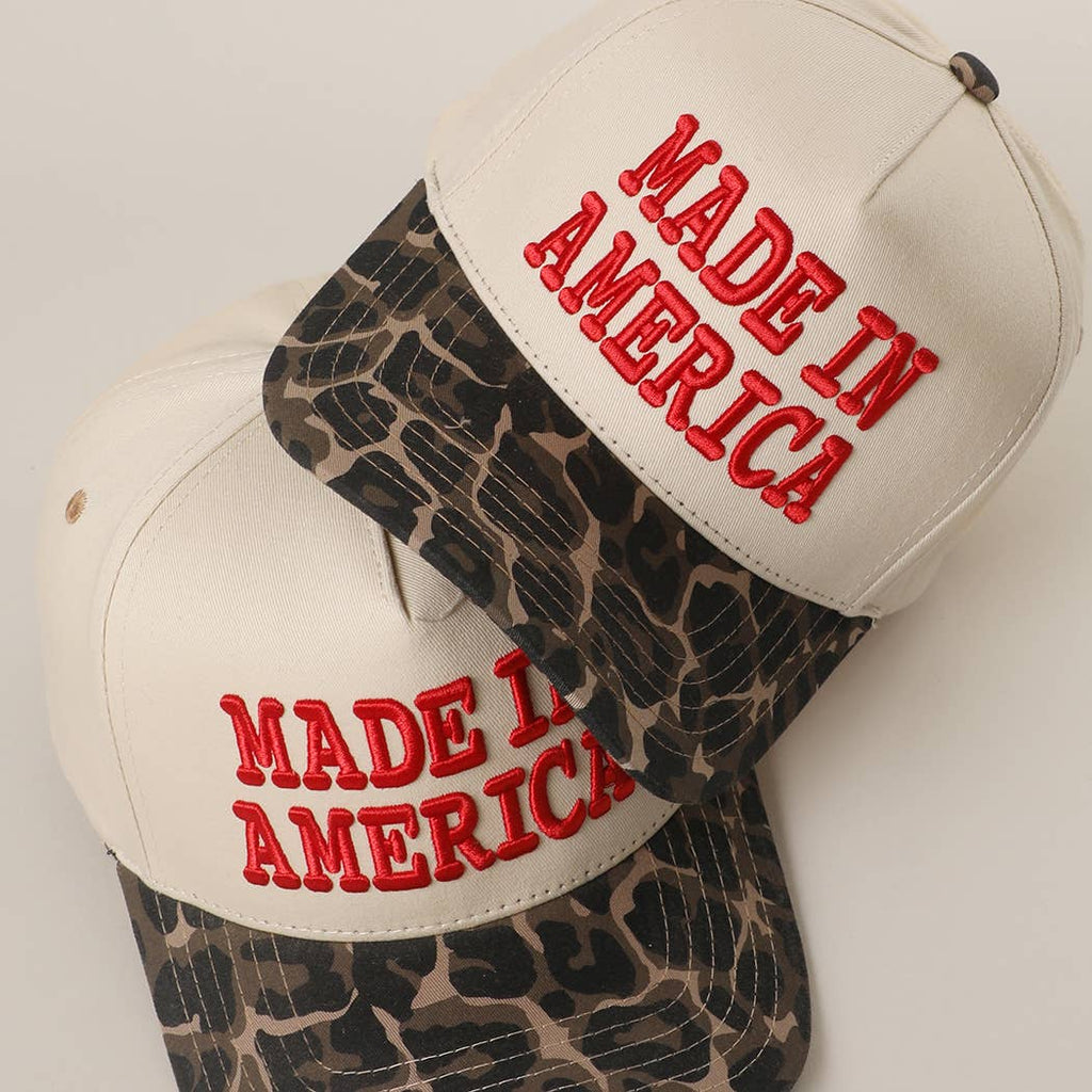 MADE IN AMERICA TRUCKER HAT