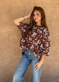 Saddle Up Oversized Top