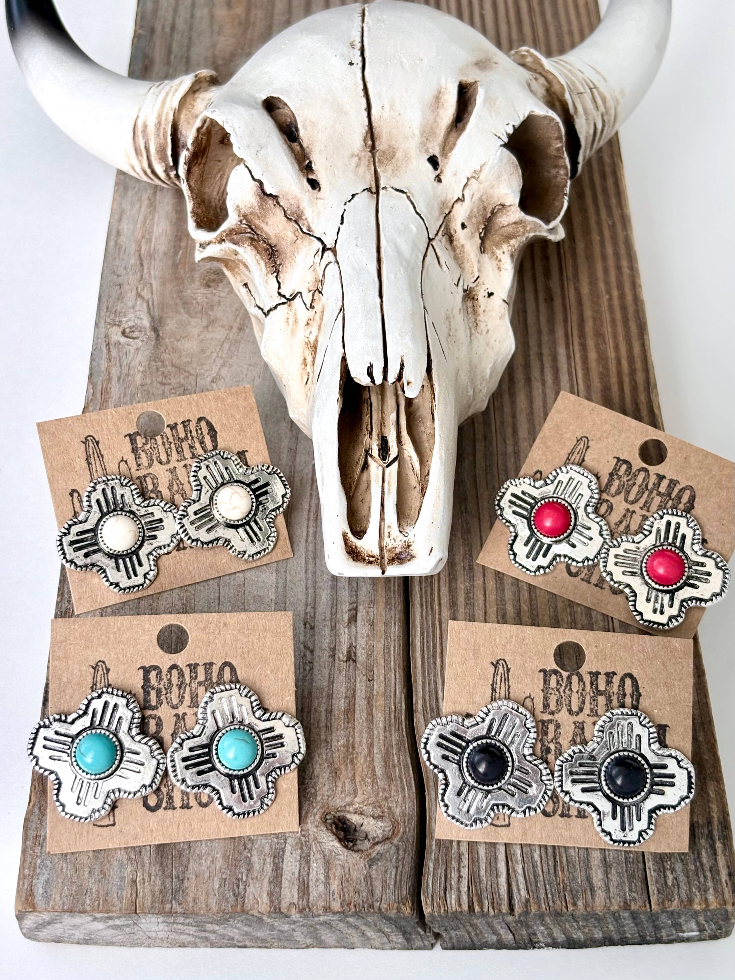 Zia Stud Earrings