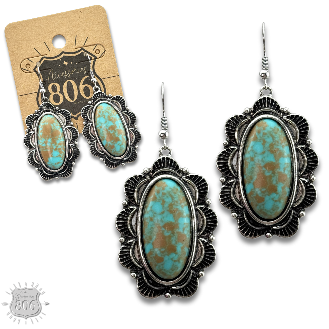 SANTA FE SKY EARRINGS