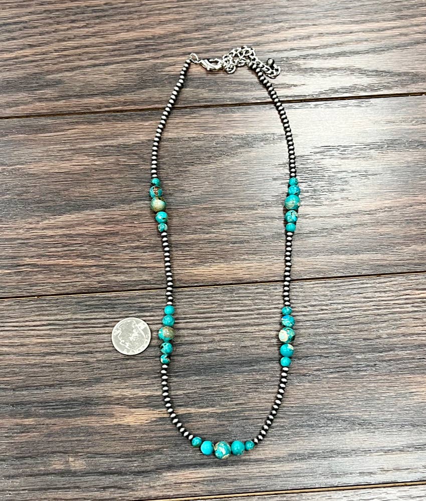 22" Western Gemstone Necklace
