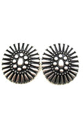 WESTERN CONCHO POST EARRINGS