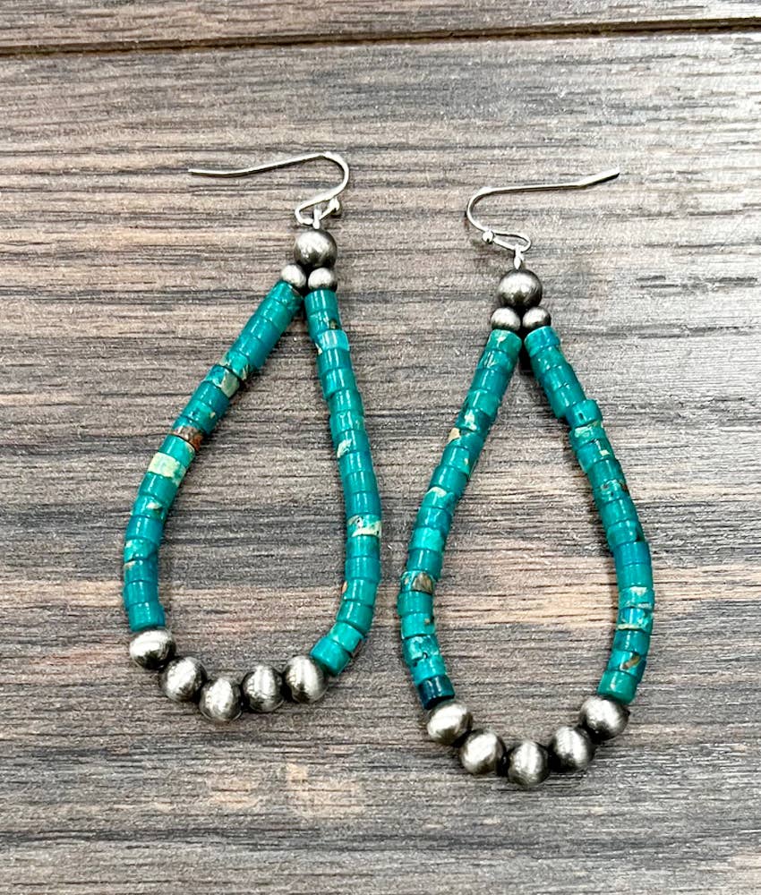 2.5" 4mm Gemstone Earrings