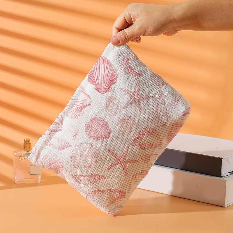 BOW CHERRY COSMETIC BAG