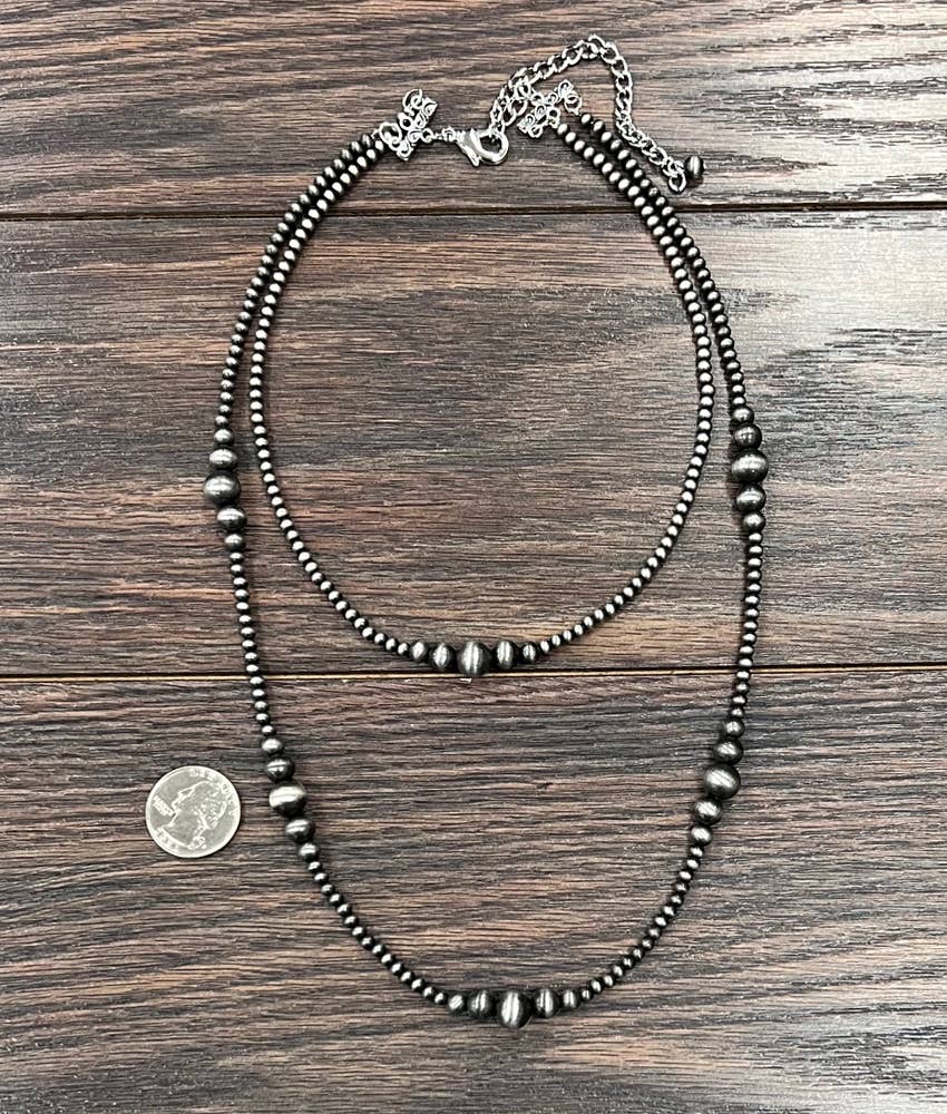 22" Bead 2Strand Necklace
