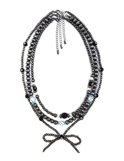 Layered Navajo Pearl Necklace