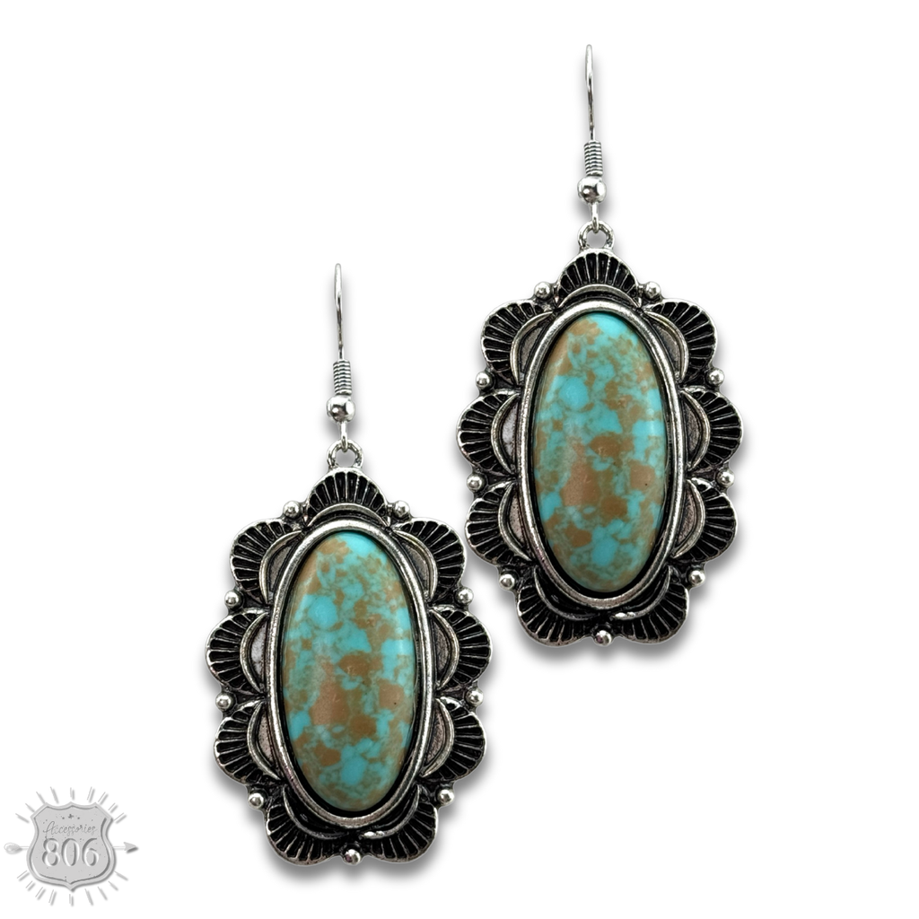 SANTA FE SKY EARRINGS