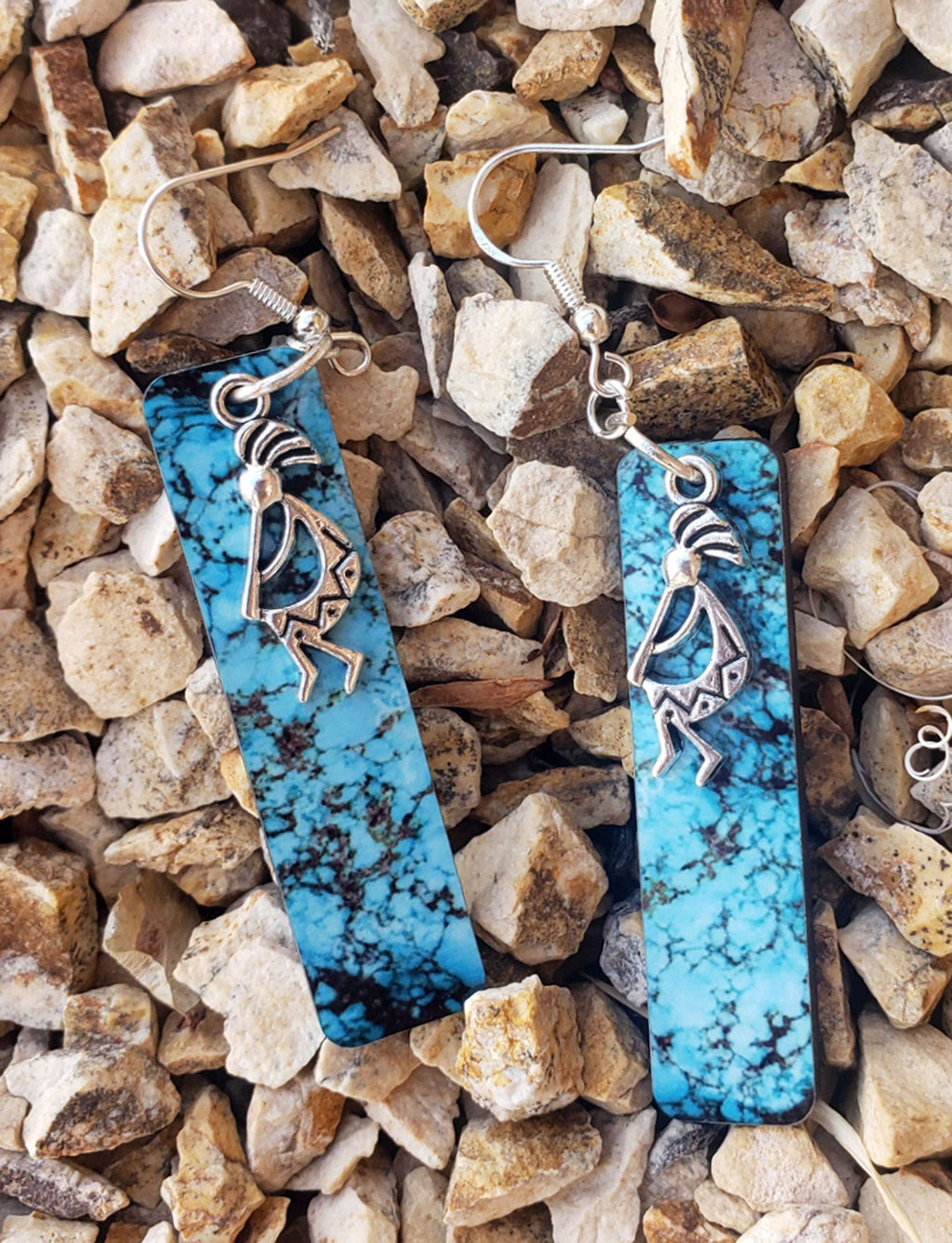 Kokopelli Southwestern Earrings