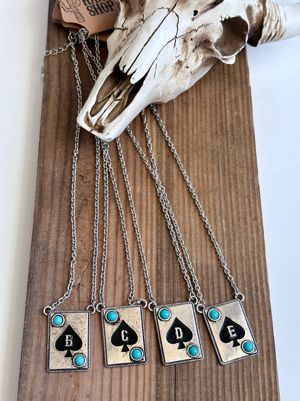 Initial Ace Necklace
