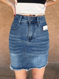 BLUE JEAN SKIRT