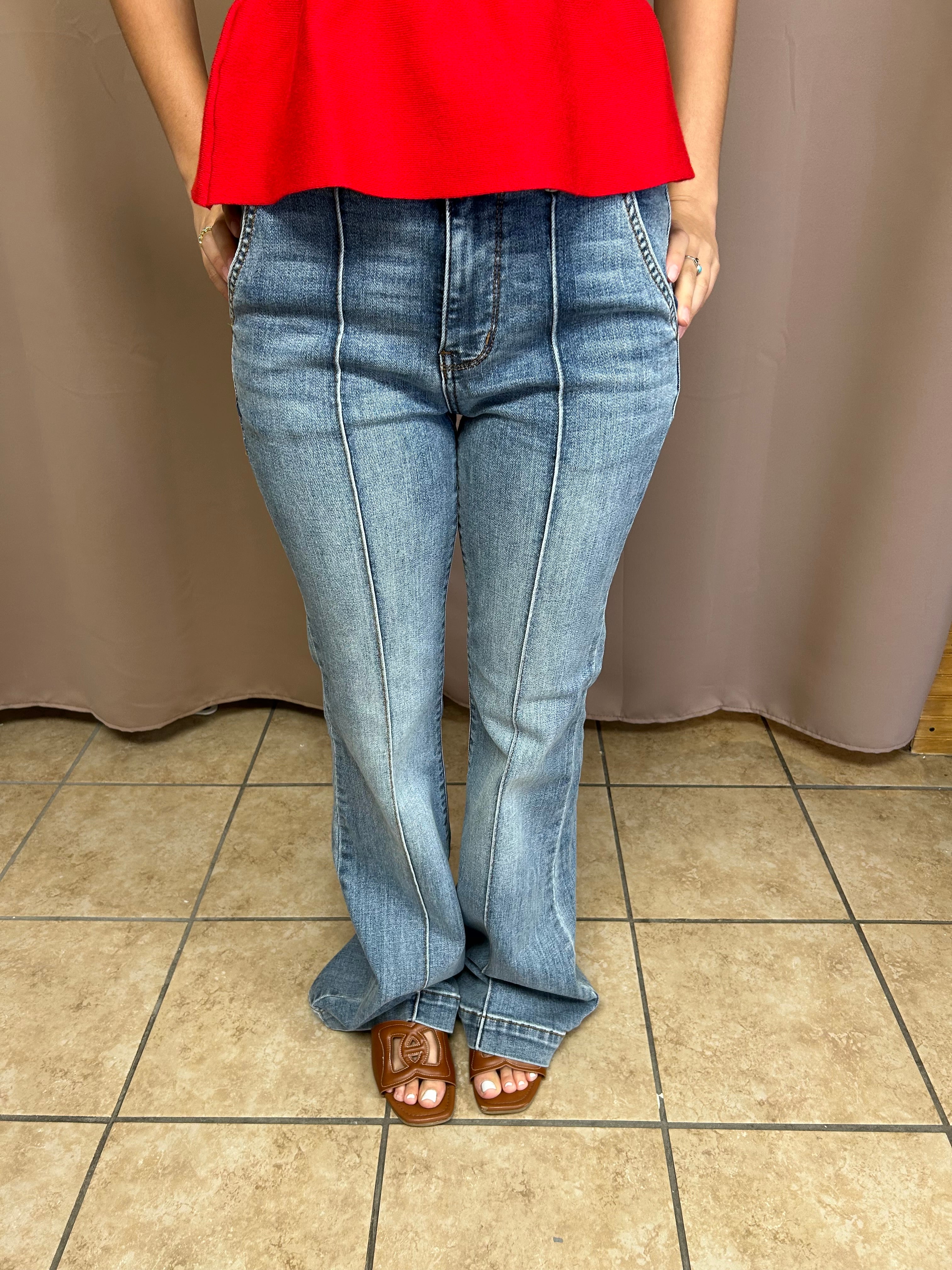 High Waisted Trouser Flare
