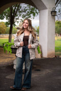 Horse Around Zip Up Jacket