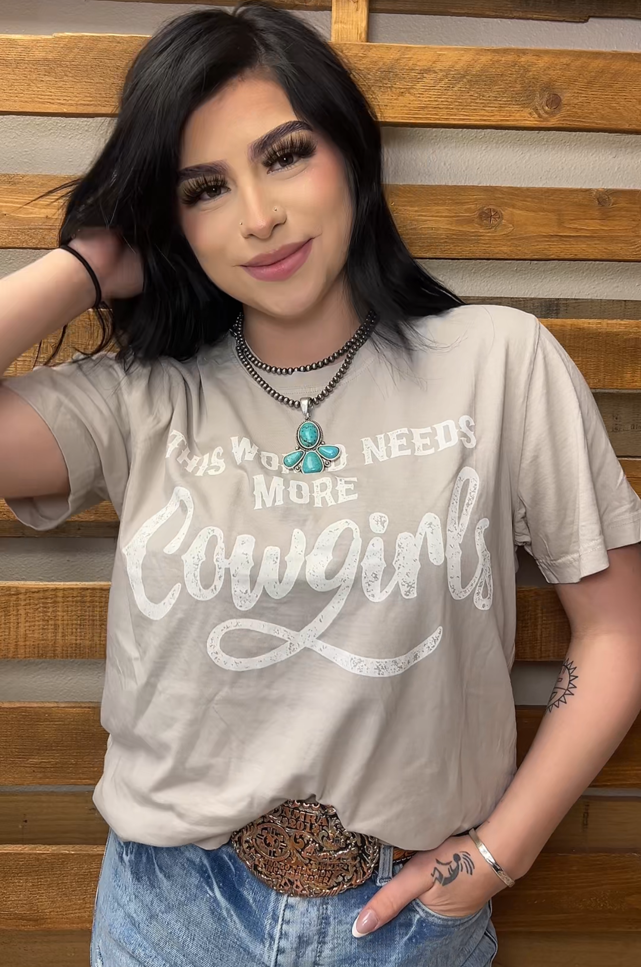 THIS WORLD NEEDS MORE COWGIRLS