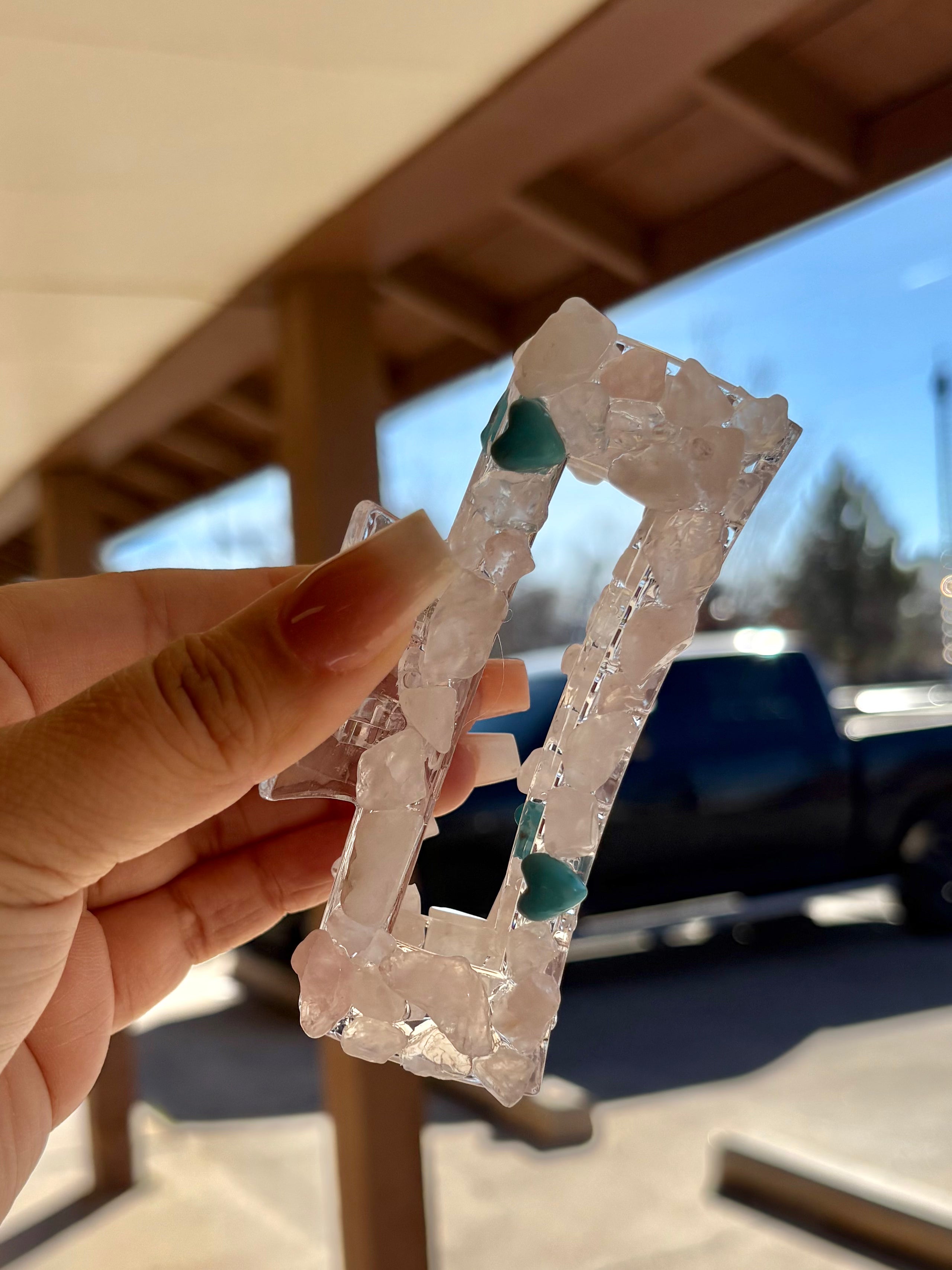 Desert Stone Claw Clip