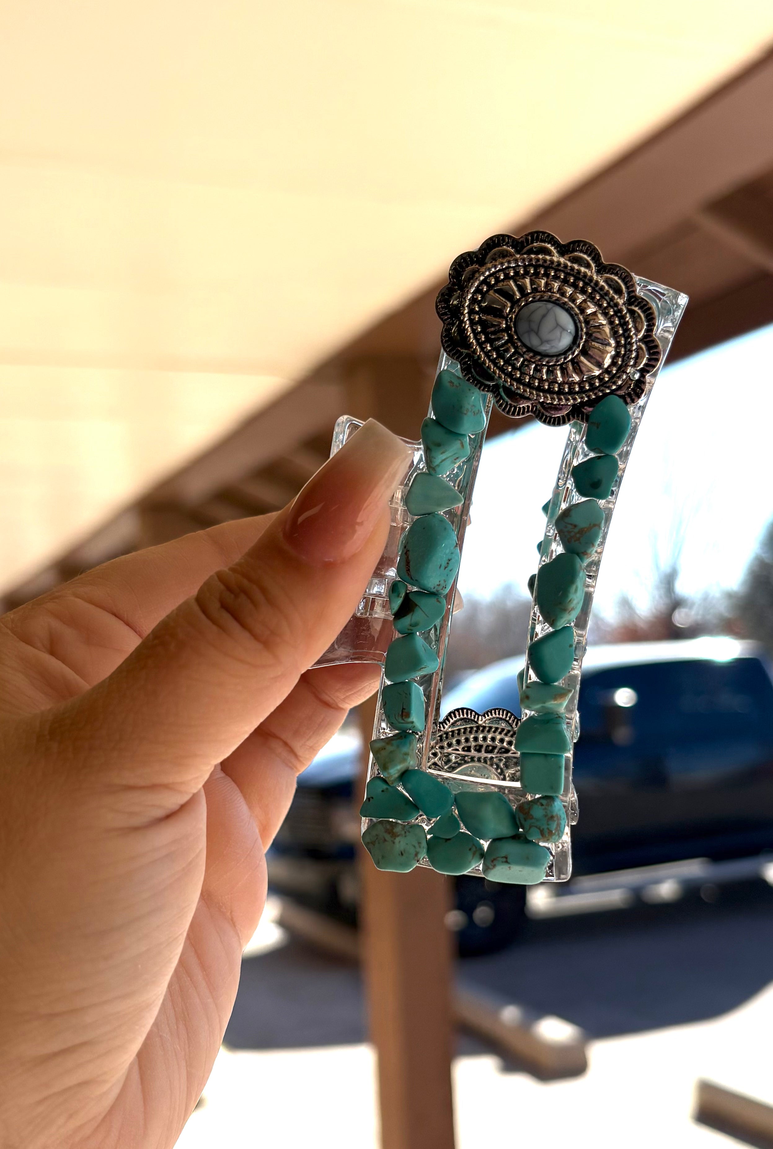 Desert Stone Claw Clip