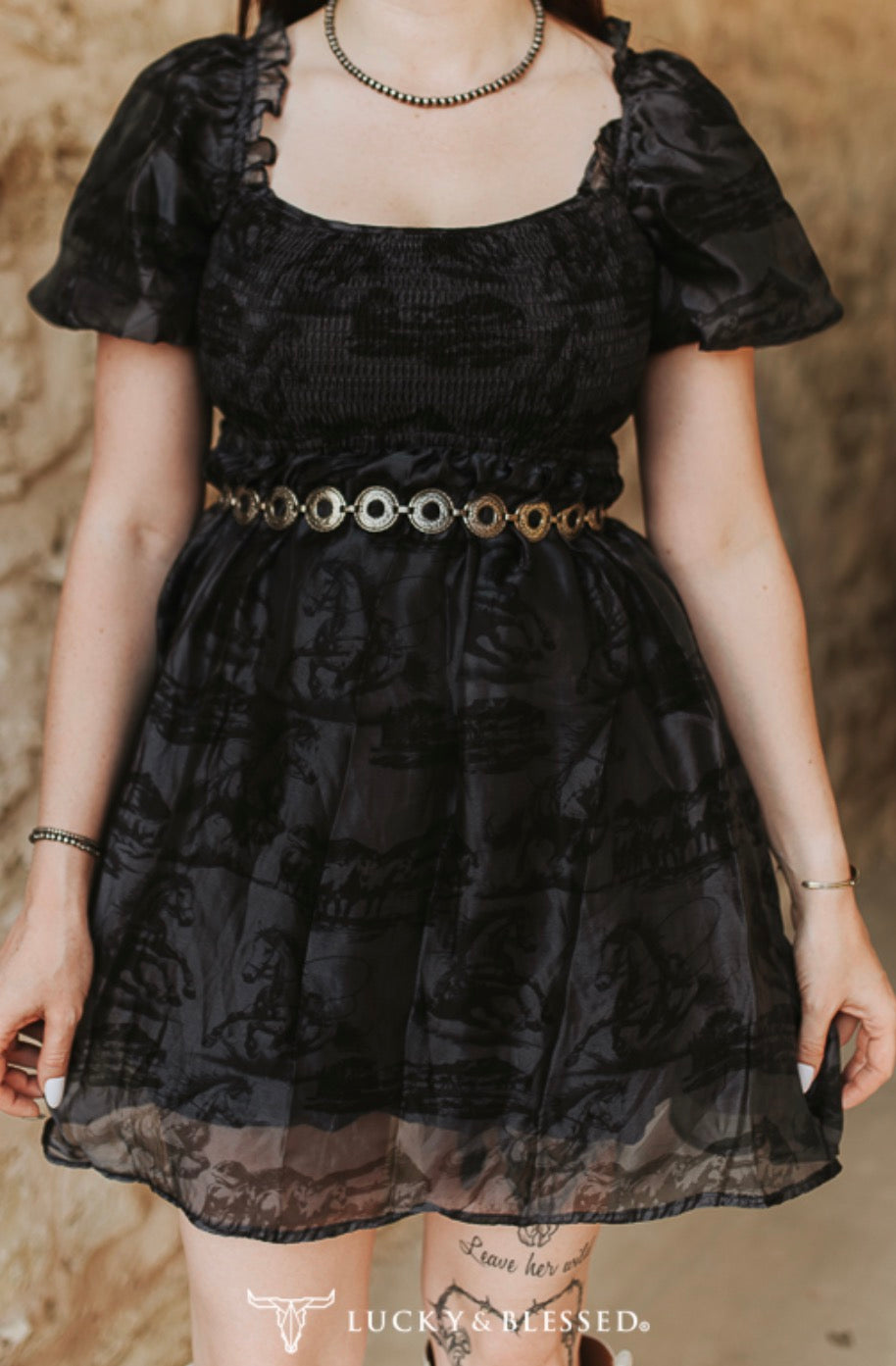 Desert Noir Dress