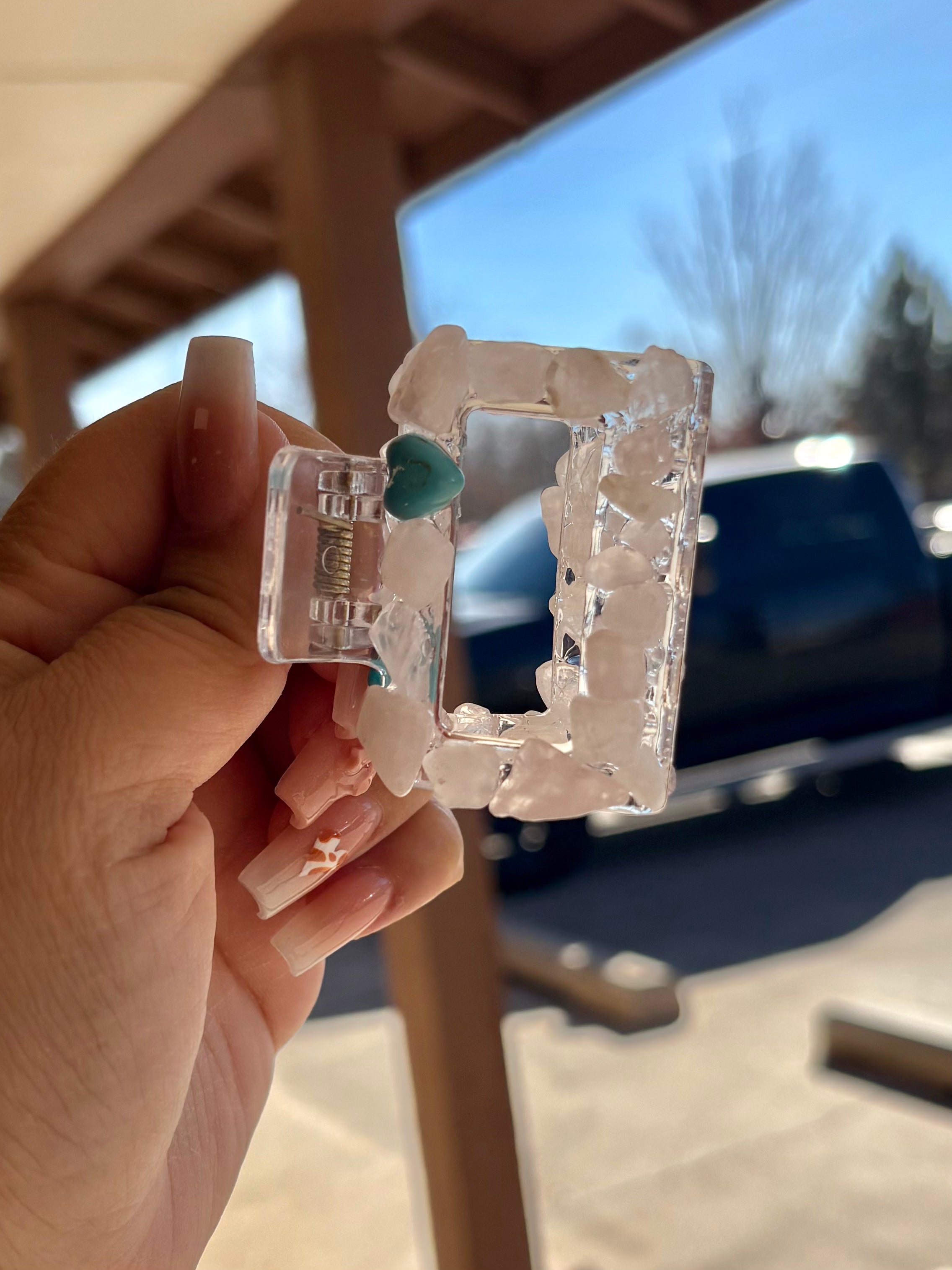 Desert Stone Claw Clip