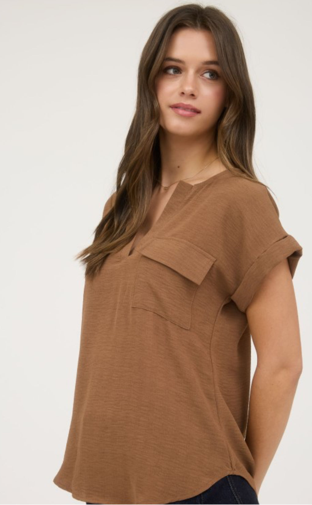 BACKROAD BUTTON BLOUSE