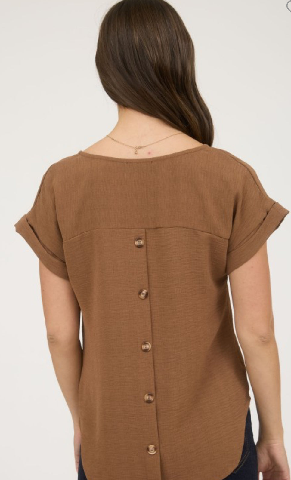 BACKROAD BUTTON BLOUSE