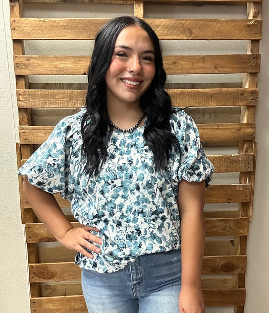 Teal Me About It Blouse
