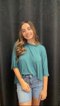 Teal Me More Top