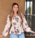 Countryside Peplum Top