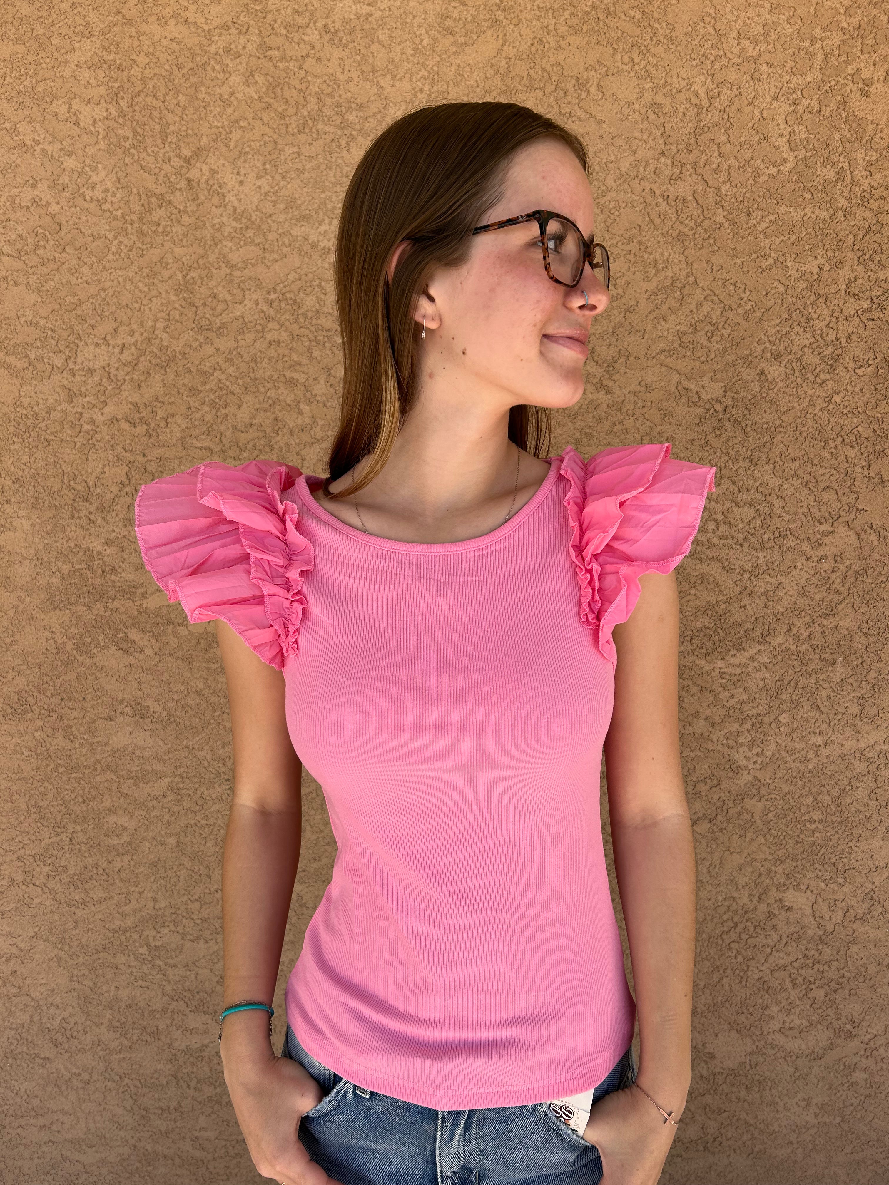 ROSIE RUFFLE TOP