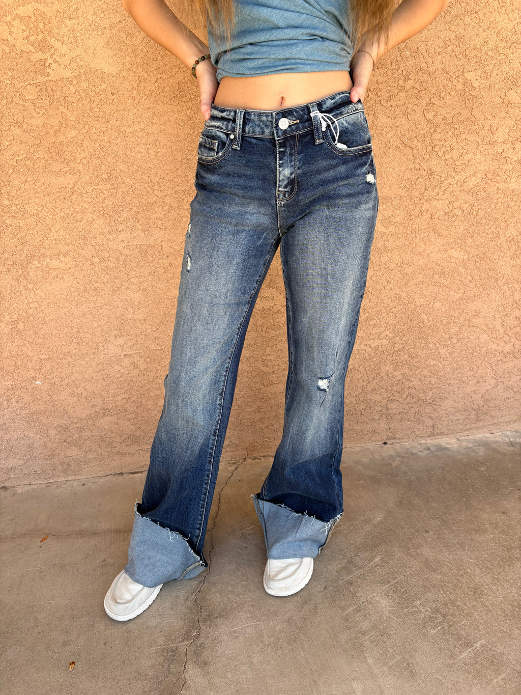 Cuffed Crush Denim