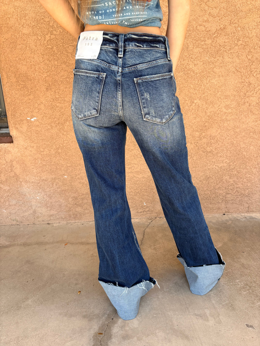 Cuffed Crush Denim